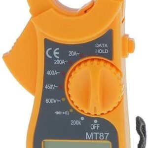 Sun Top LCD Digital Clamp Ampere AC DC Voltage Multi Meter Current OHM Tester (NL-VAC3-57YS), Corded Electric, 1 Piece